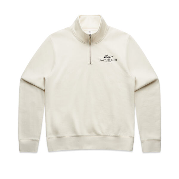 Nauti or Knot OG - AS Colour Womens Stencil Half Zip Thumbnail