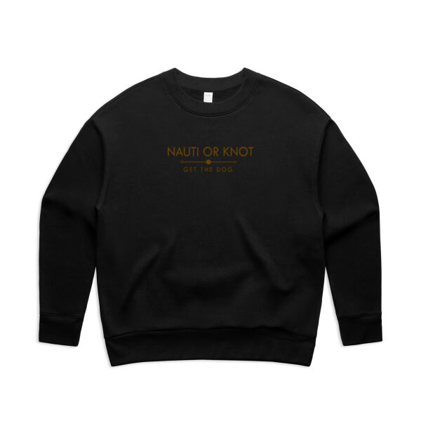 Nauti or Knot - Classy - AS Colour Women's Relax Crew Thumbnail